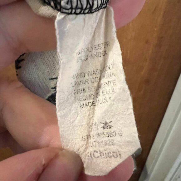 🐻Size S - Fashinomics - Black and Tan Dress Pants - Picture 5 of 7